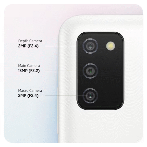 SAMSUNG A11 4g - BLACK - camera specifications
